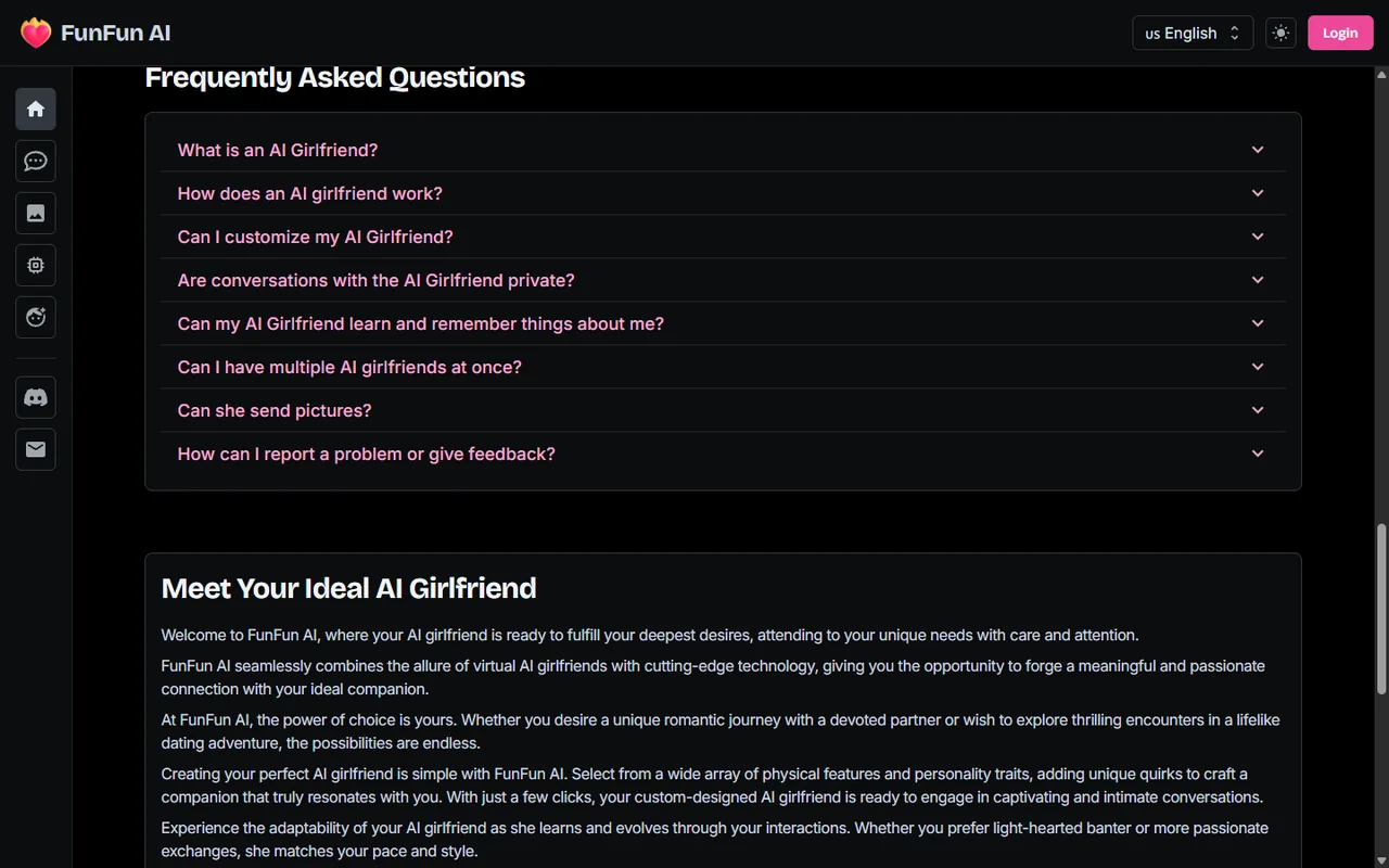 FunFun AI public FAQ questions